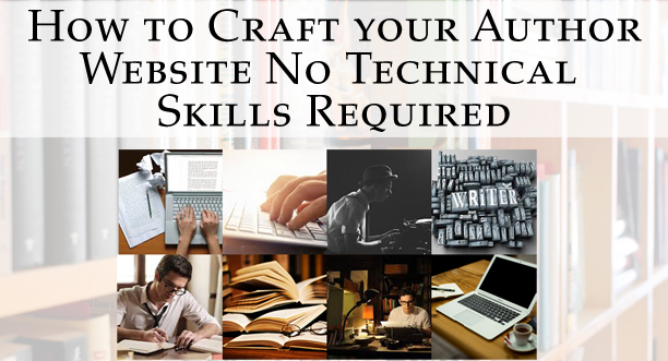 how to create author website how to build author website